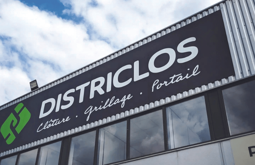 Panneau enseigne personnalisé de grande taille