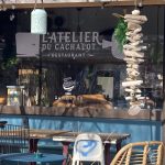 Marquage adhésif vitrine Atelier du Cachalot