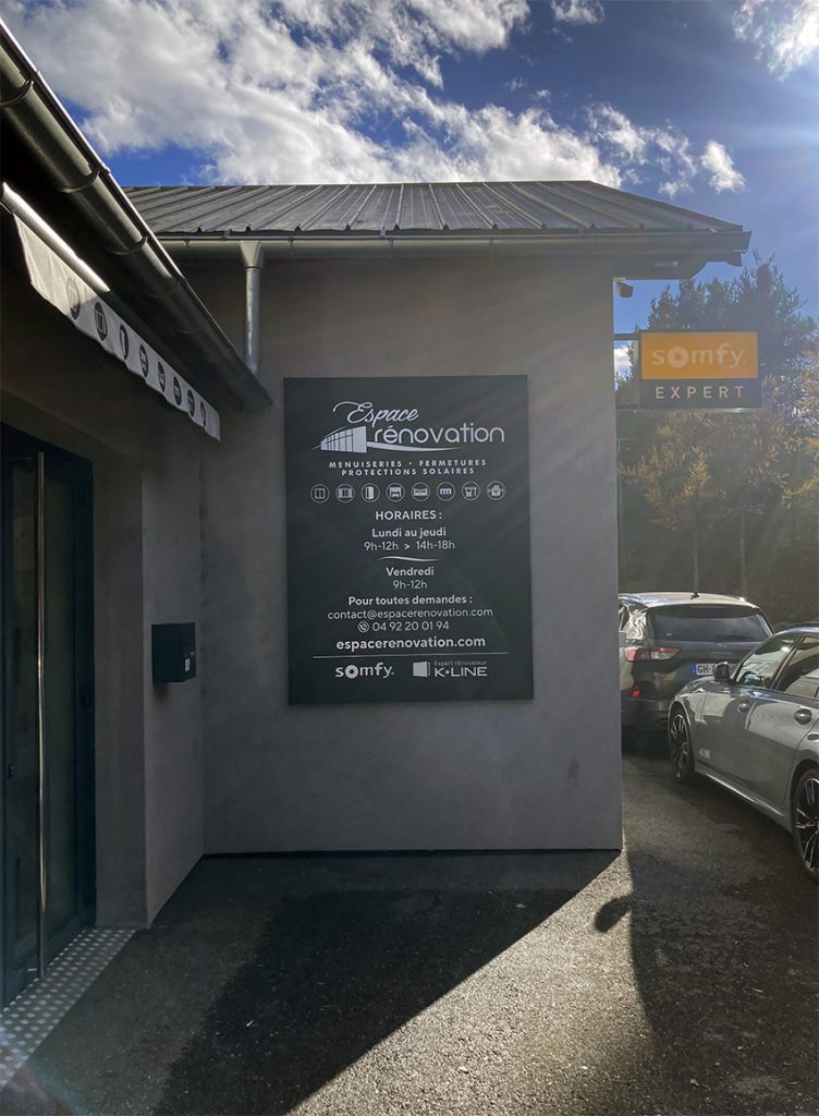 PANNEAU EXTERIEUR - ESPACE RENOVATION