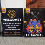 Panneaux publicitaire restaurant le Kazdal